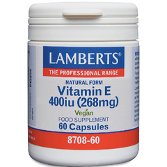 Lamberts Vitamin E 400iu - 60 capsules