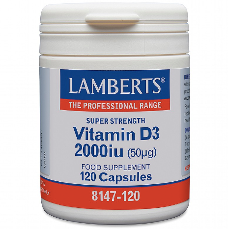 Lamberts Vitamin D3 - 120 Capsules