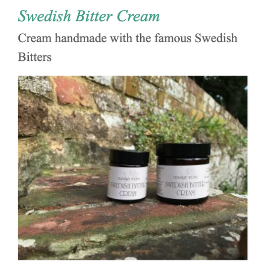 Apotheca Swedish Bitters Cream (Granary Herbs recipe)