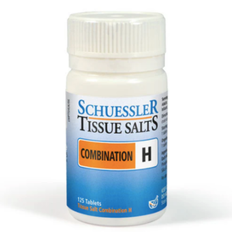 Schuessler tissue salts combination H (hayfever) - 125 capsules